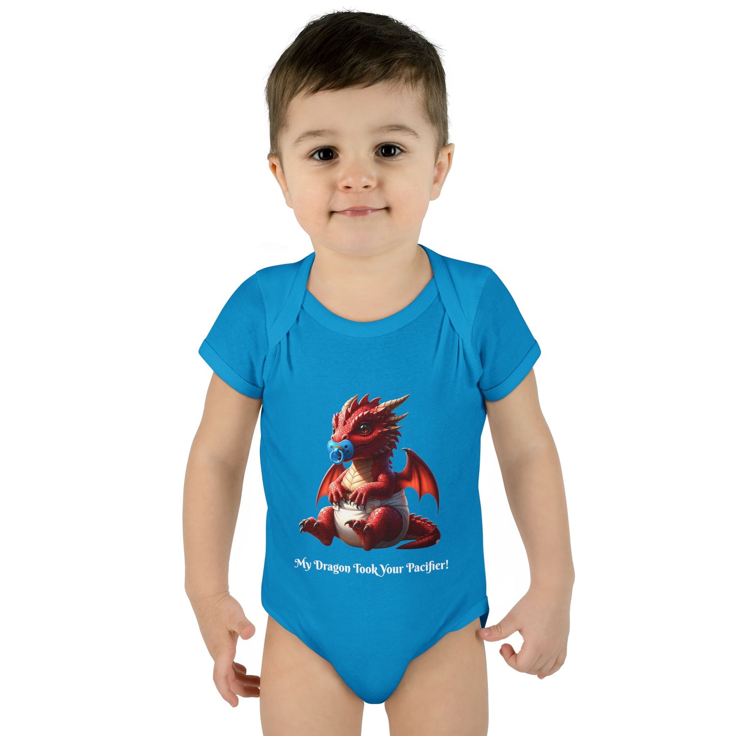 Baby Bodysuit - Red Dragon