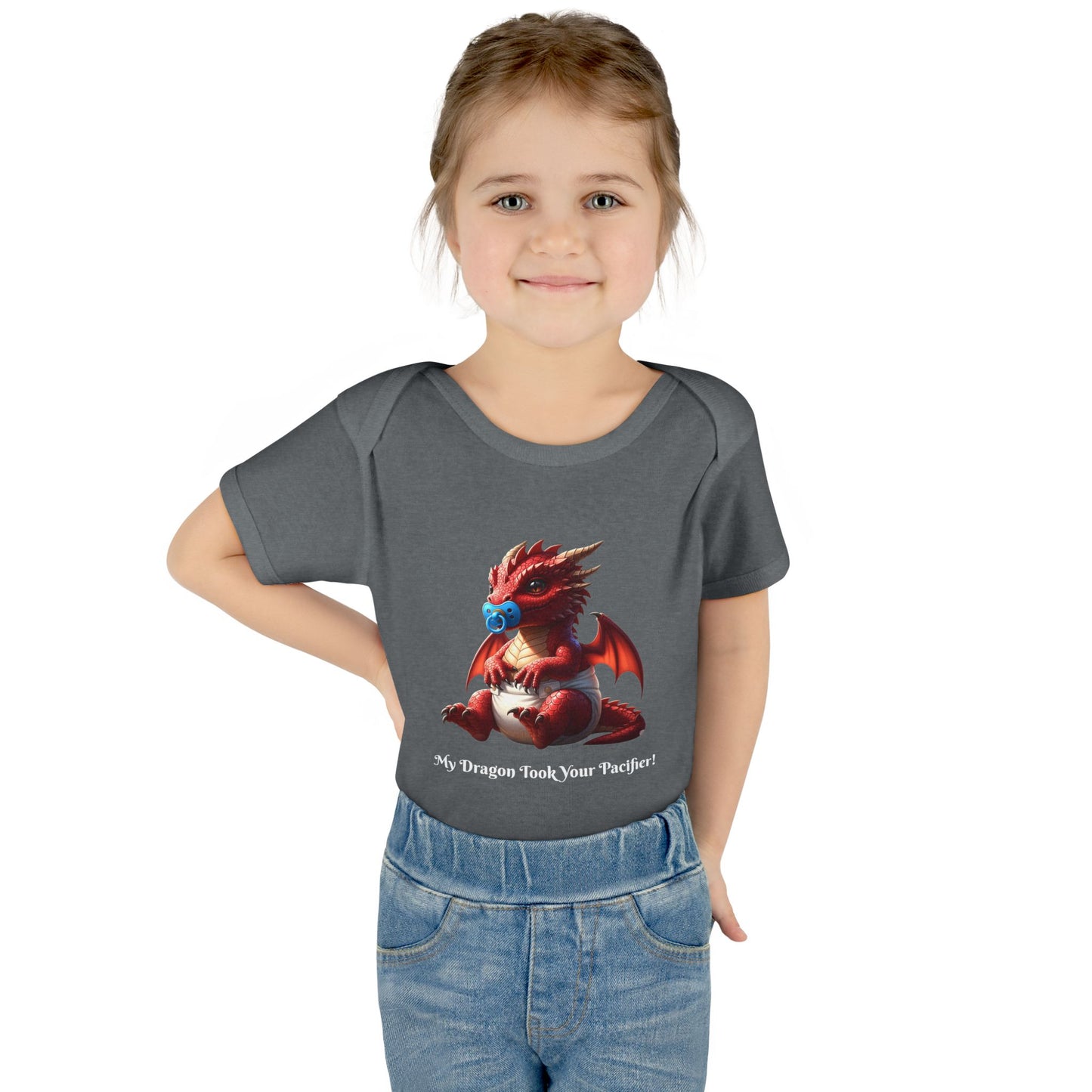Baby Bodysuit - Red Dragon