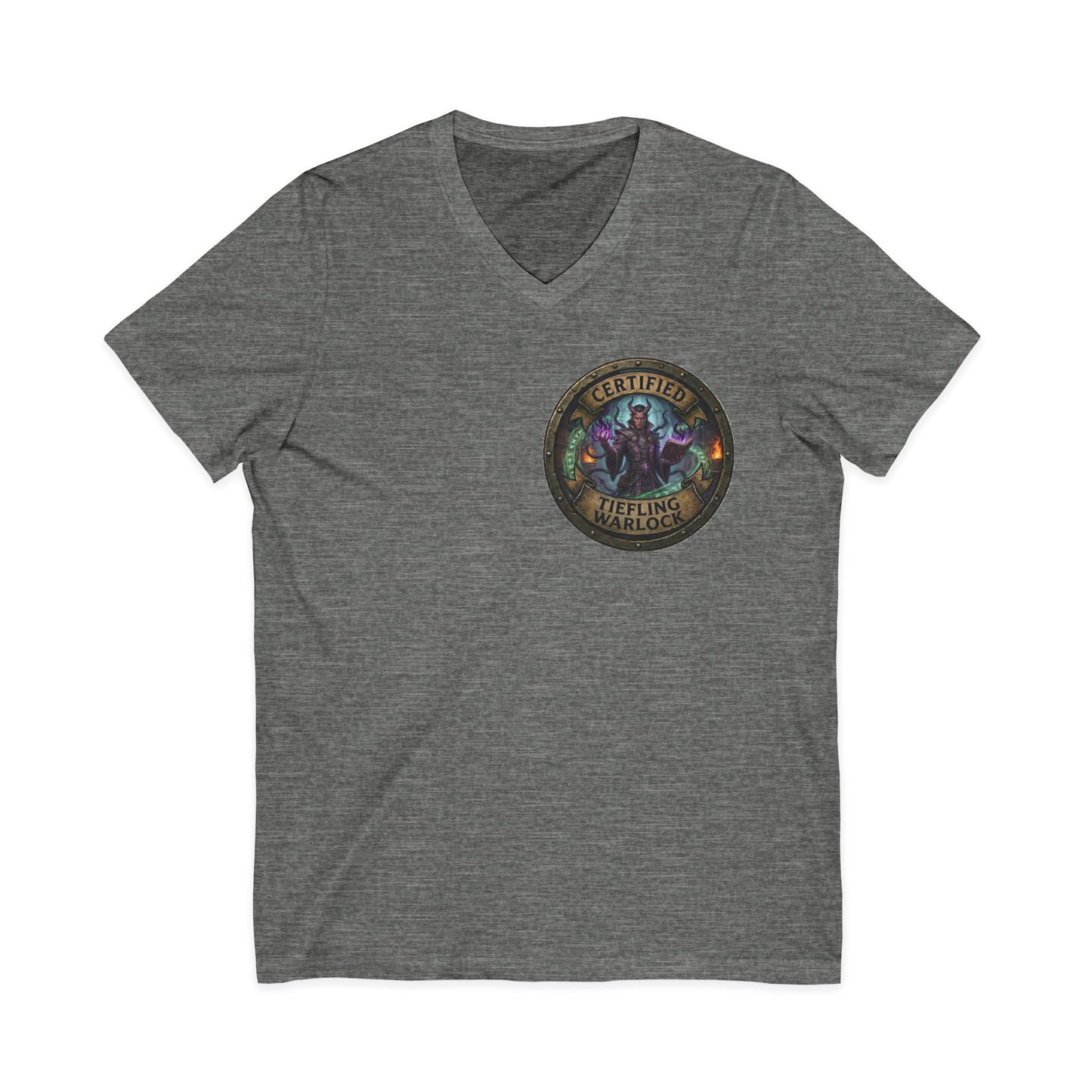 Tiefling Warlock Certified T-Shirt