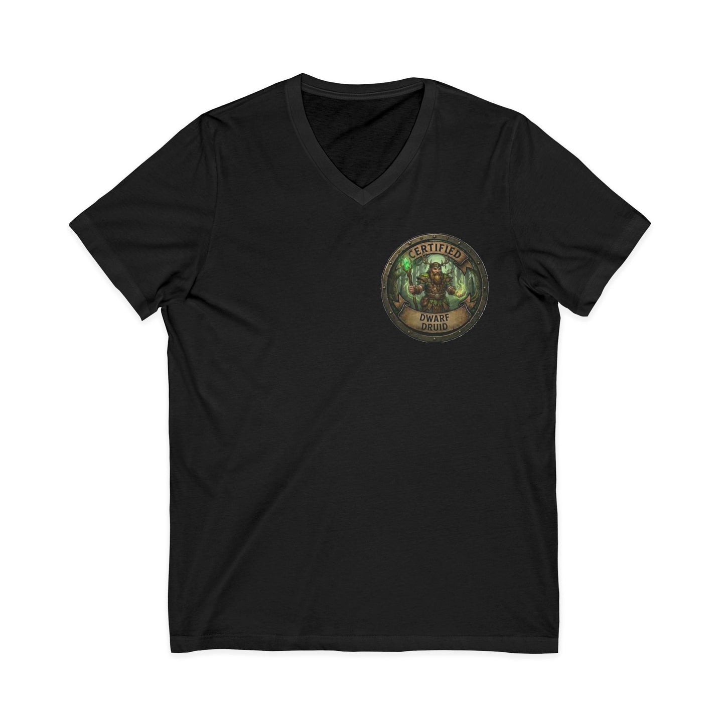 Dwarf Druid Certified T-Shirt