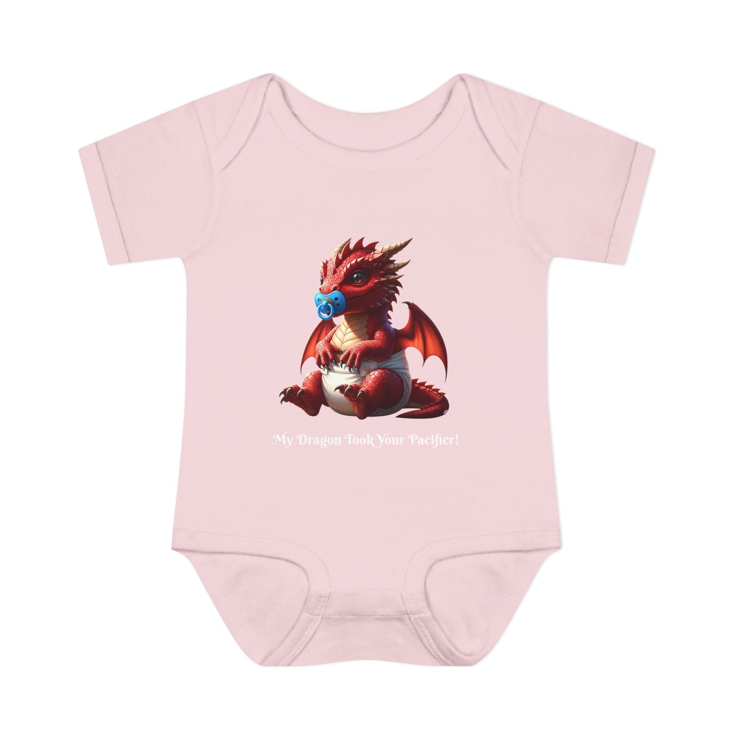Baby Bodysuit - Red Dragon