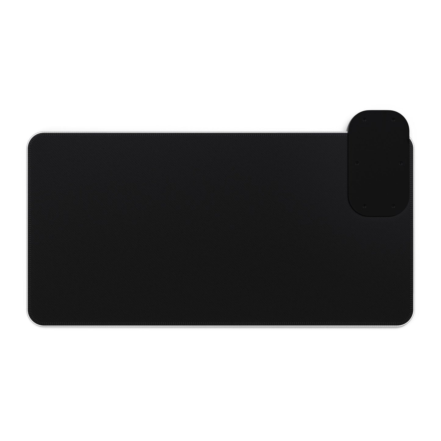 Mouse Pad - Gold and Black Dragon Design, LED Wireless Charging