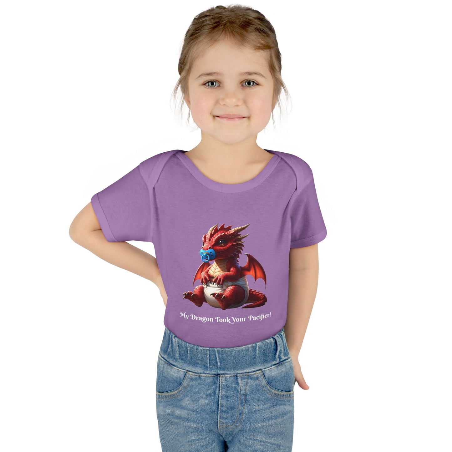 Baby Bodysuit - Red Dragon