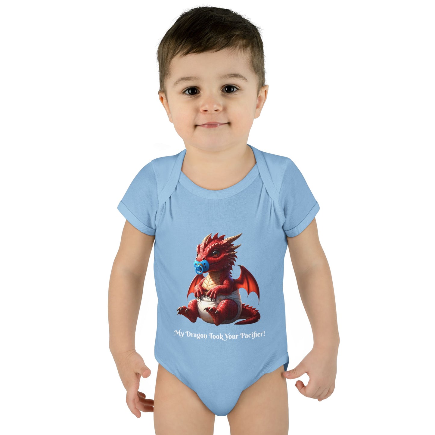 Baby Bodysuit - Red Dragon