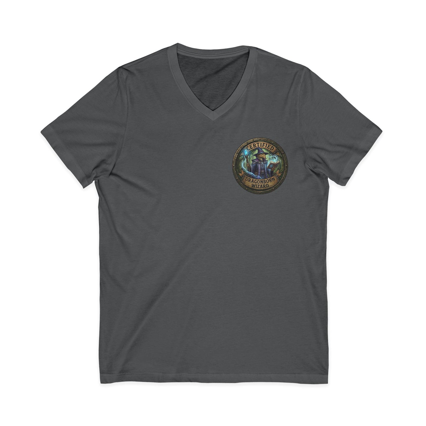 Dragonborn Wizard Certified T-Shirt