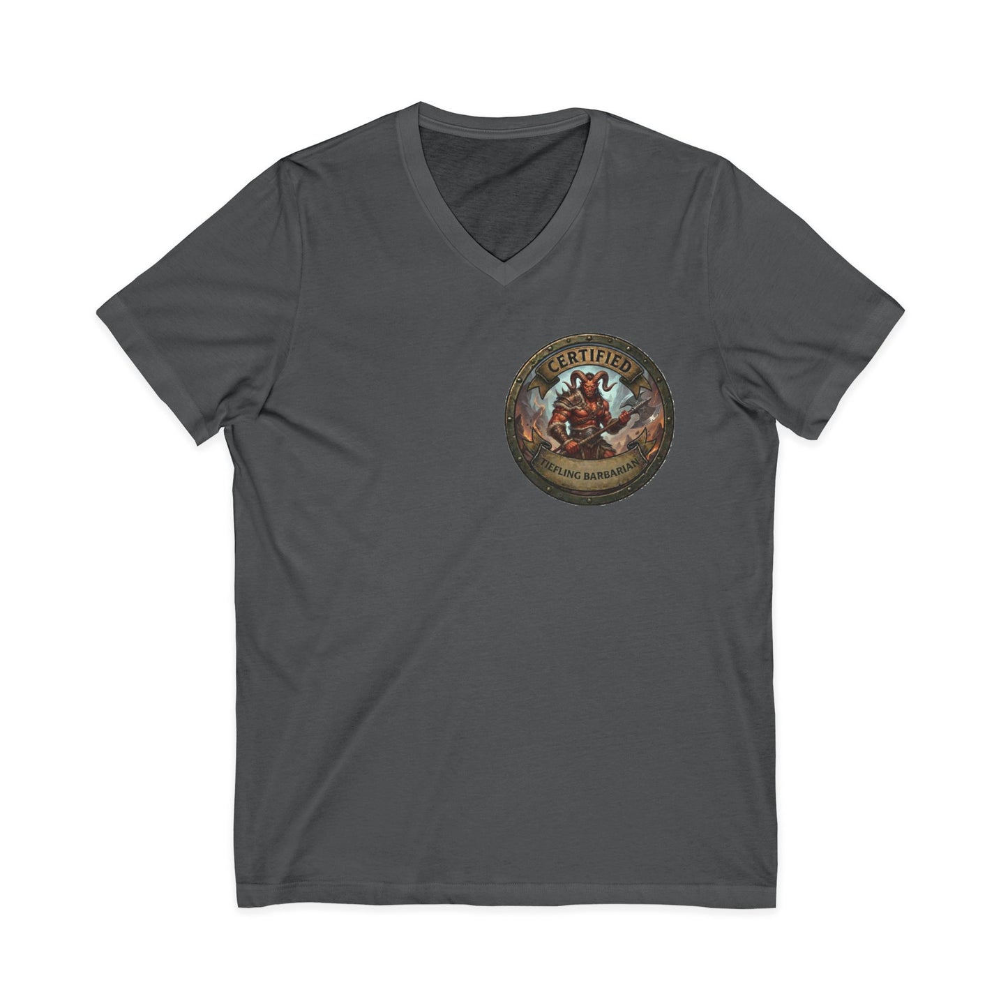 Tiefling Barbarian Certified T-Shirt