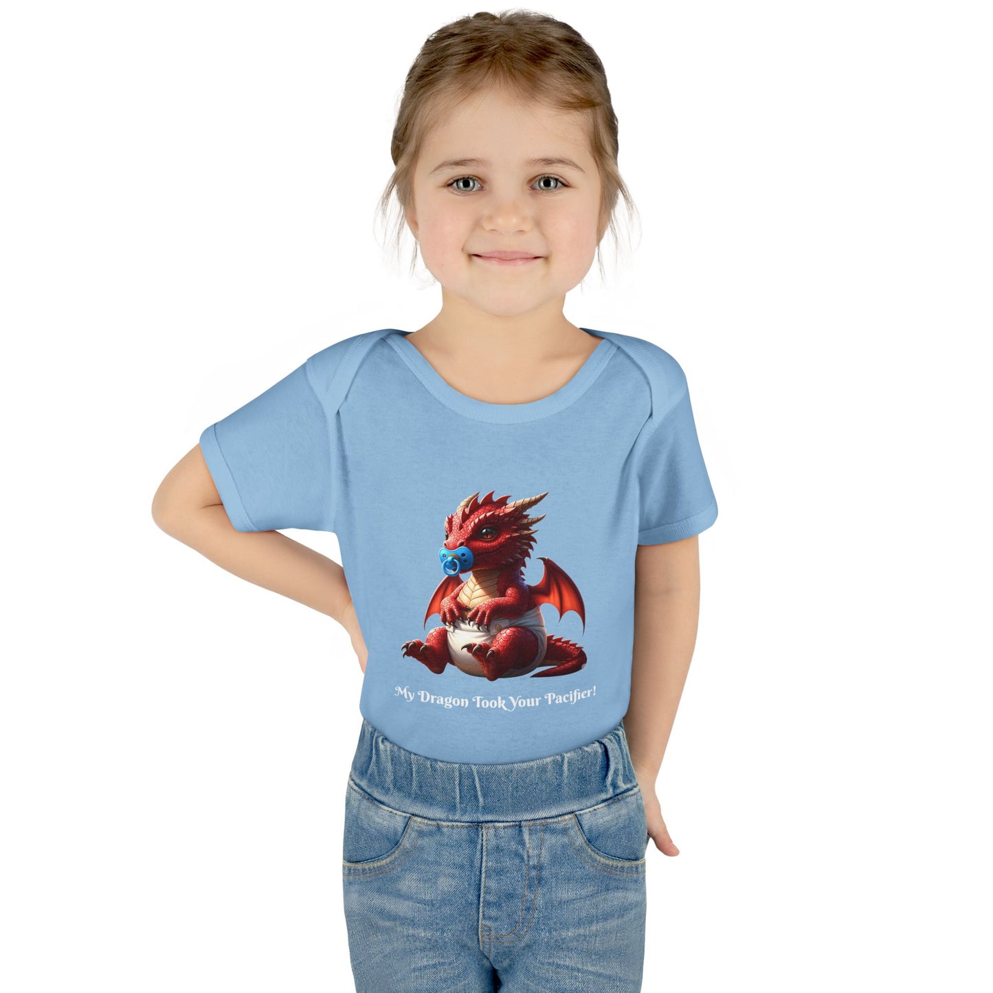 Baby Bodysuit - Red Dragon