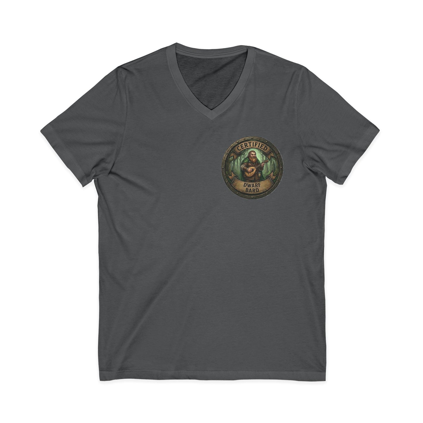 Dwarf Bard Certified T-Shirt