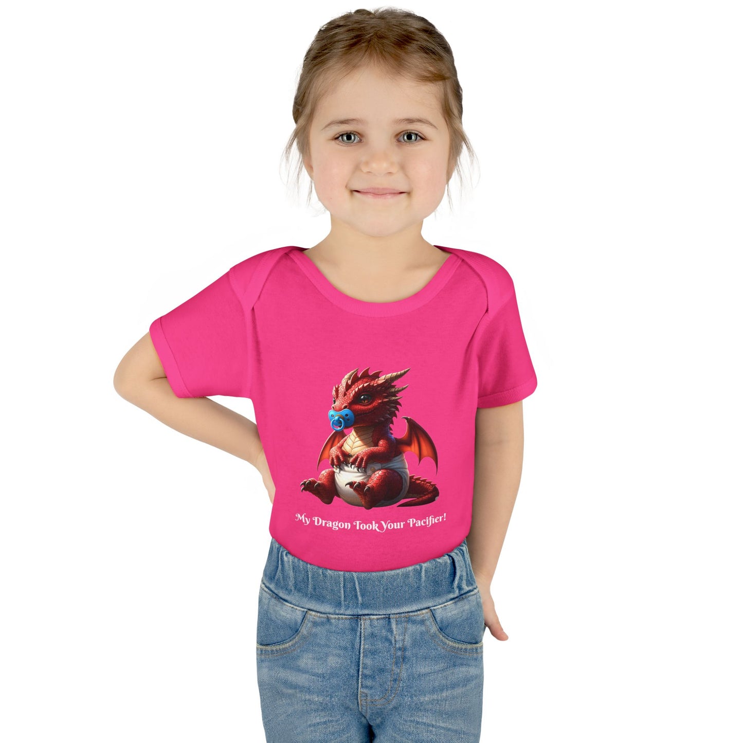 Baby Bodysuit - Red Dragon