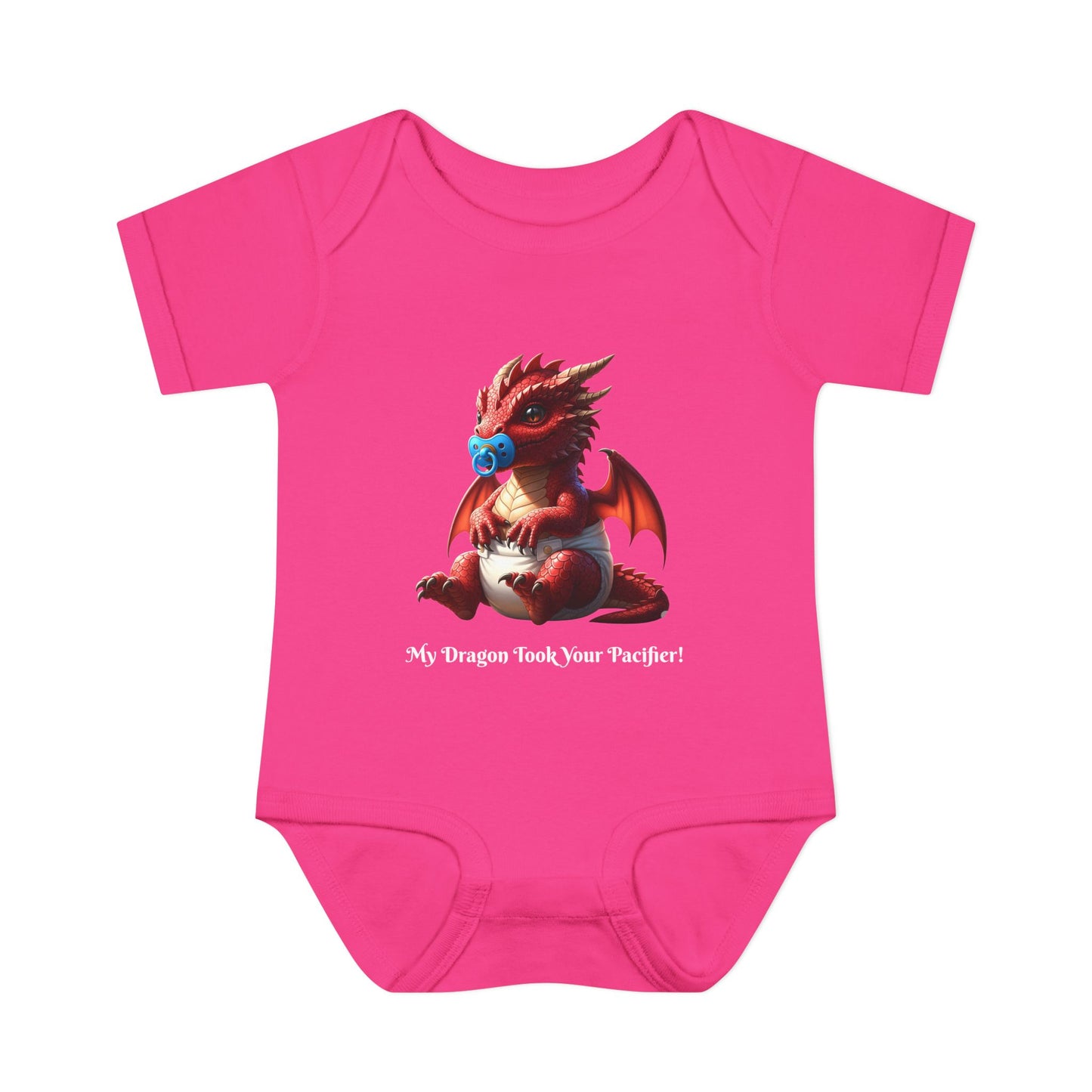 Baby Bodysuit - Red Dragon